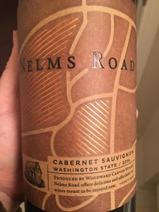 Woodward Canyon Winery Nelms Road Cabernet Sauvignon 2014